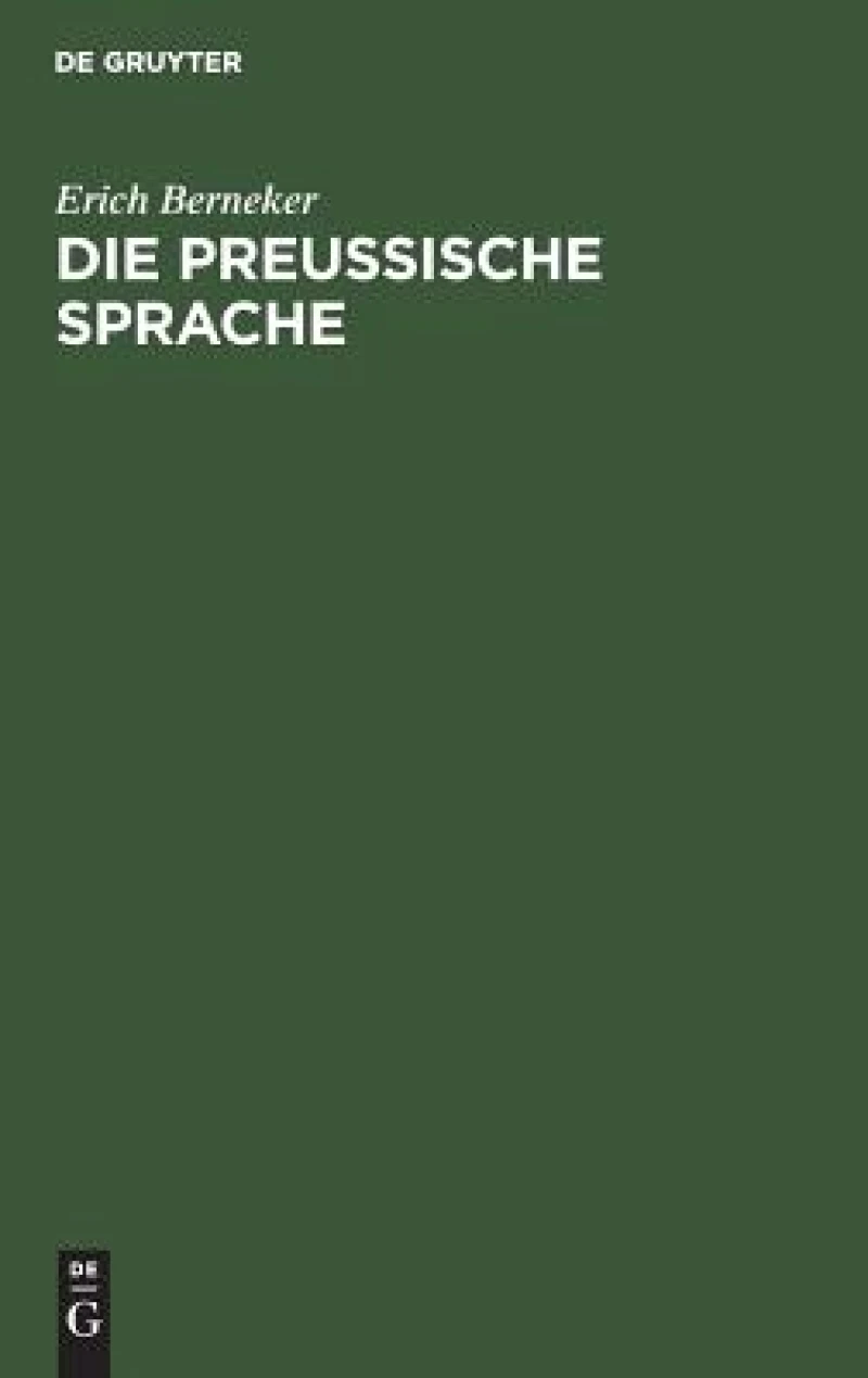preussische Sprache
