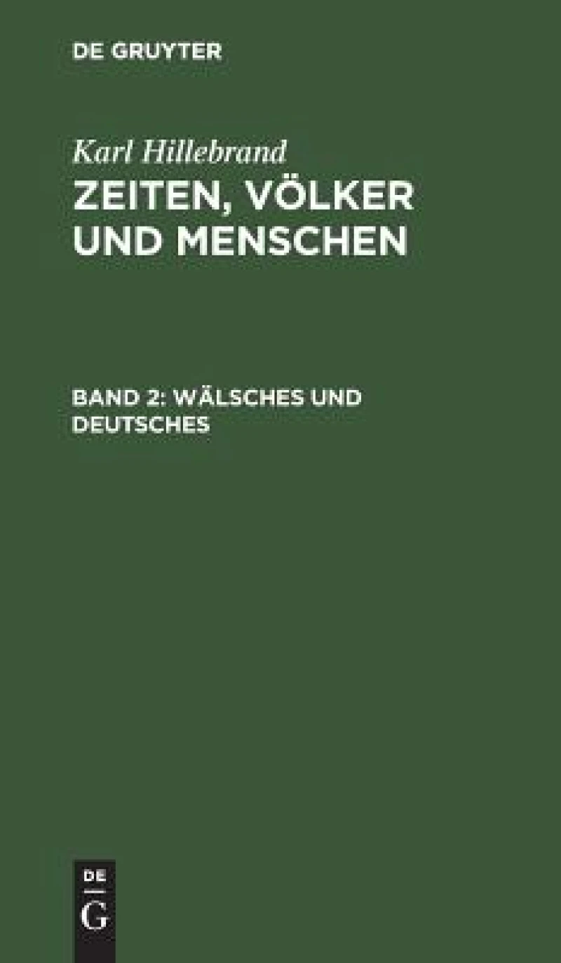 Wälsches Und Deutsches