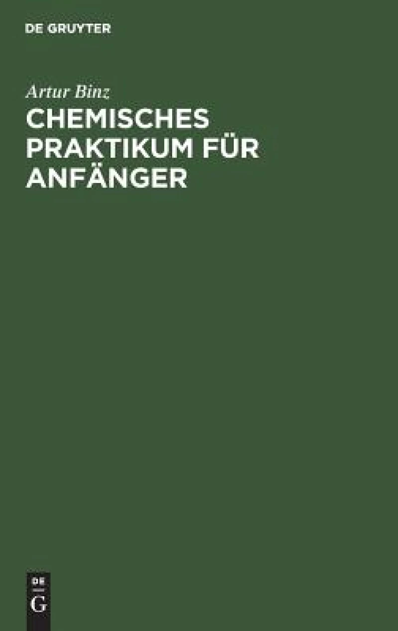 Chemisches Praktikum Für Anfänger