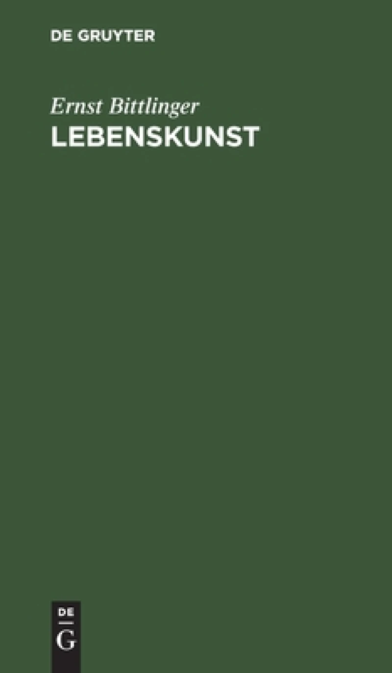 Lebenskunst