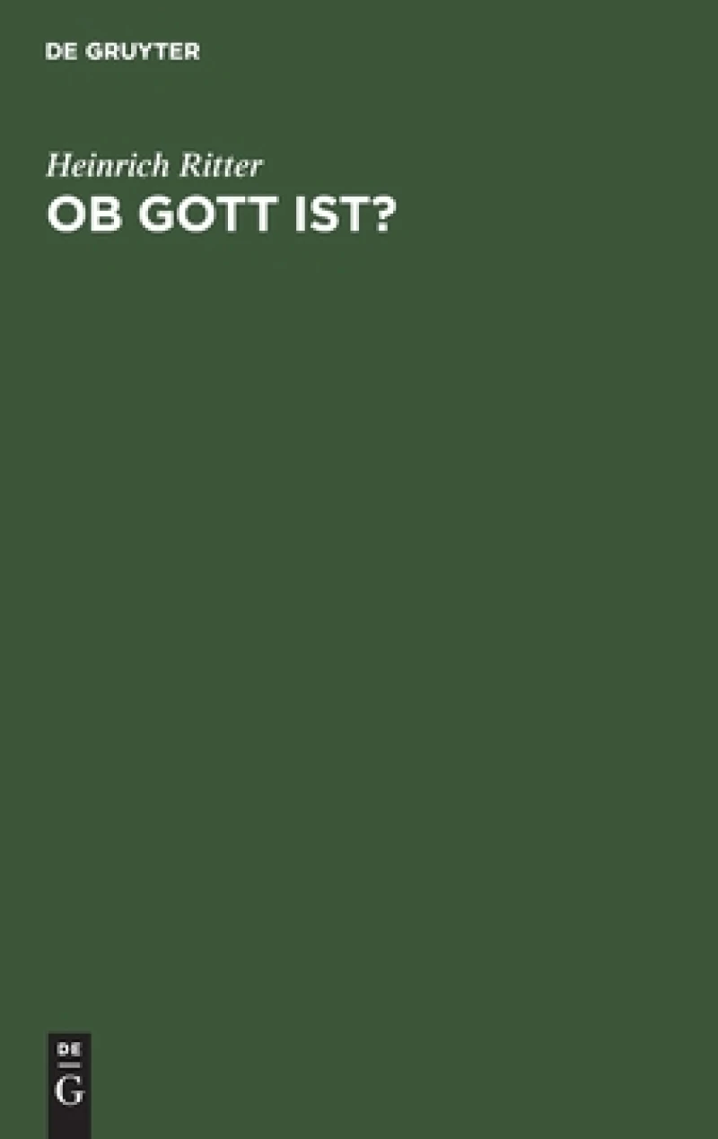 Ob Gott Ist?