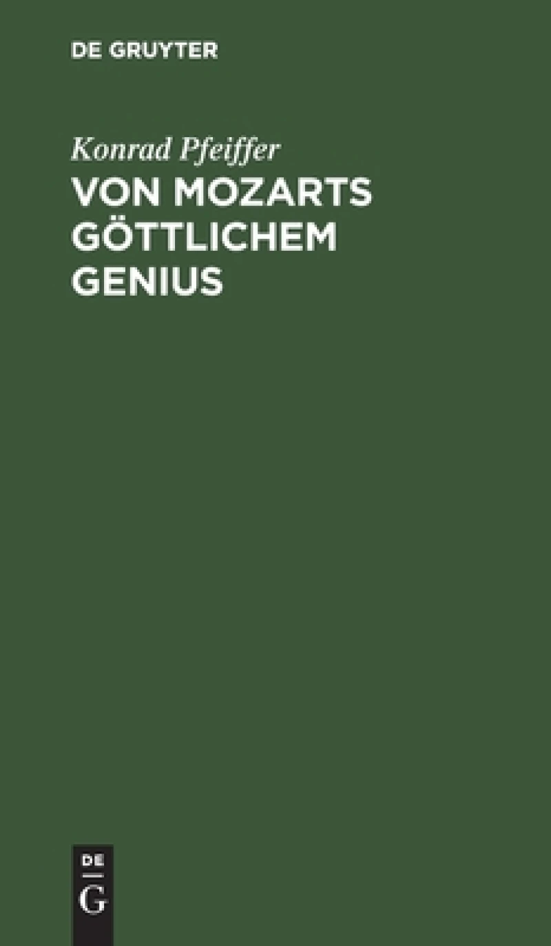 Von Mozarts göttlichem Genius