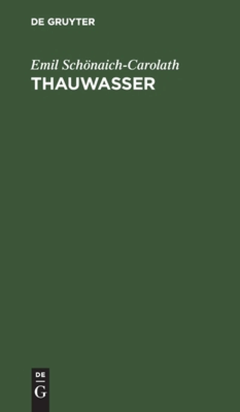 Thauwasser