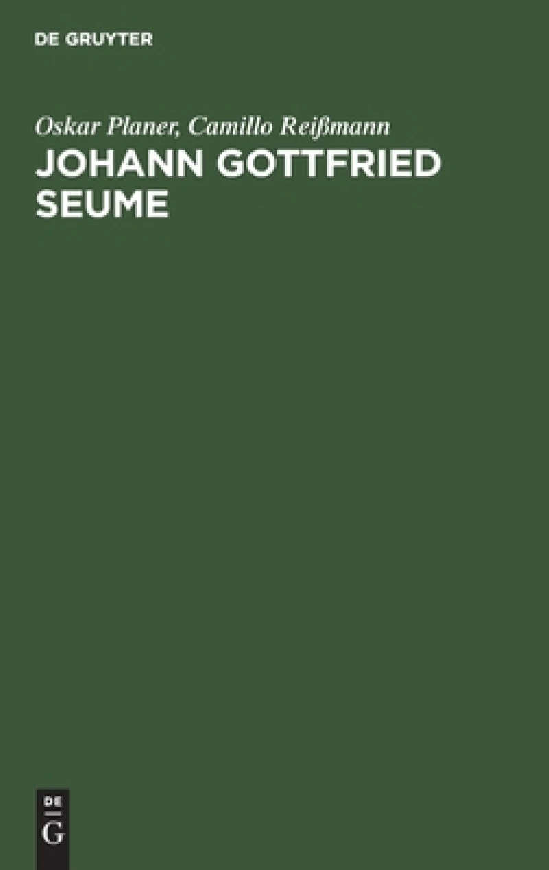 Johann Gottfried Seume