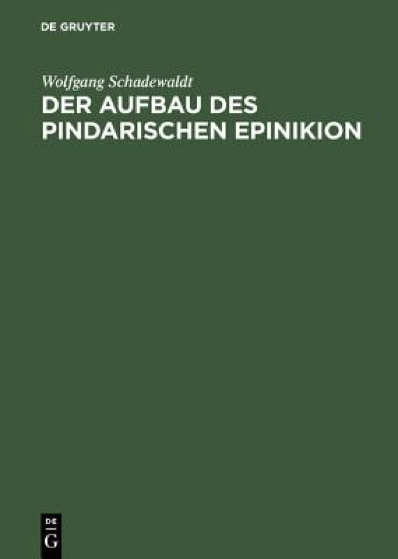 Aufbau des Pindarischen Epinikion