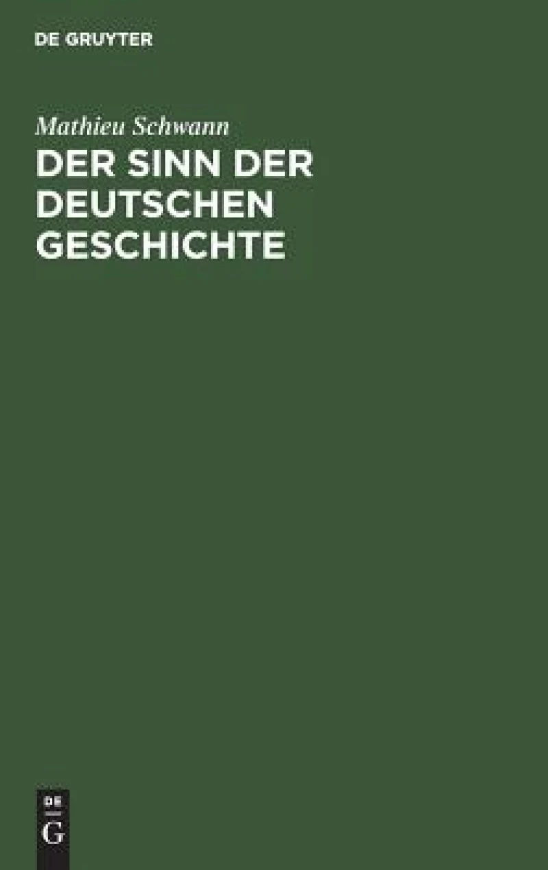 Sinn der deutschen Geschichte