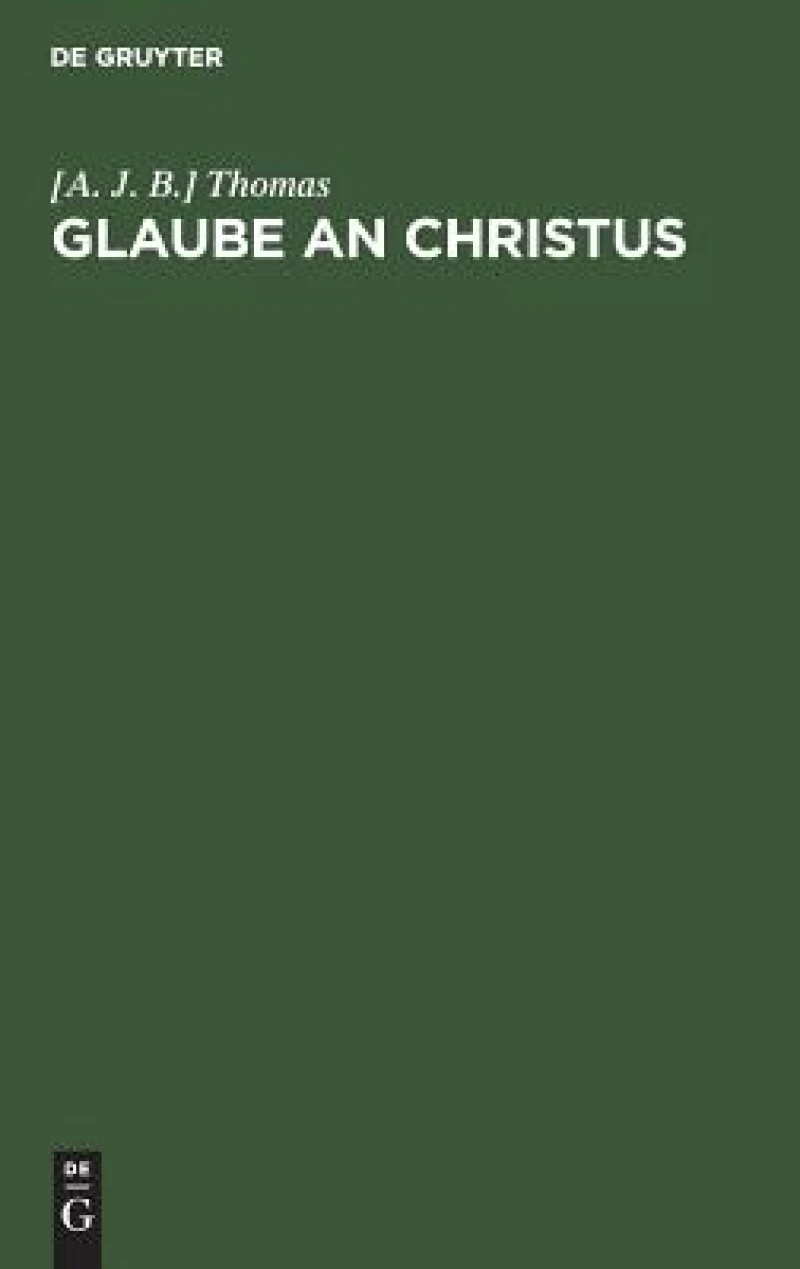 Glaube an Christus