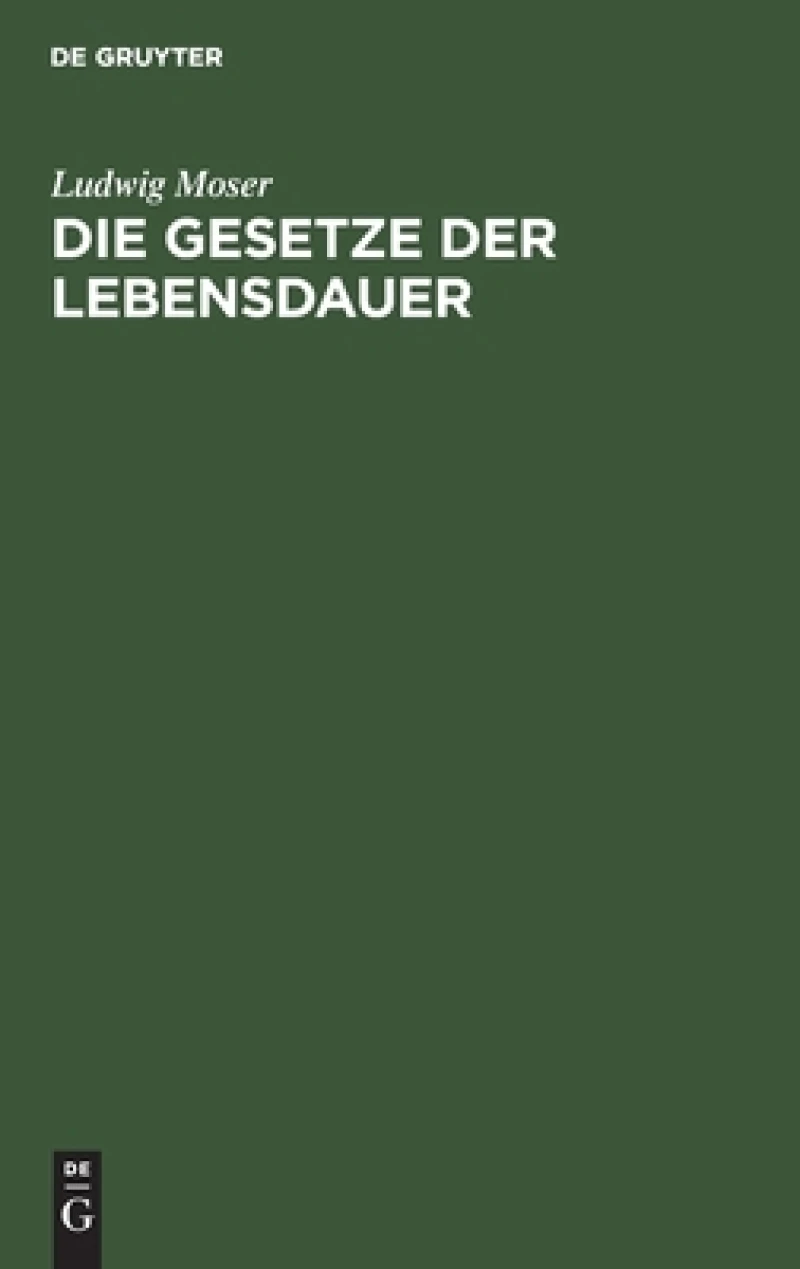 Gesetze der Lebensdauer