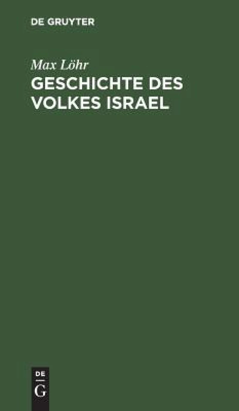 Geschichte des Volkes Israel