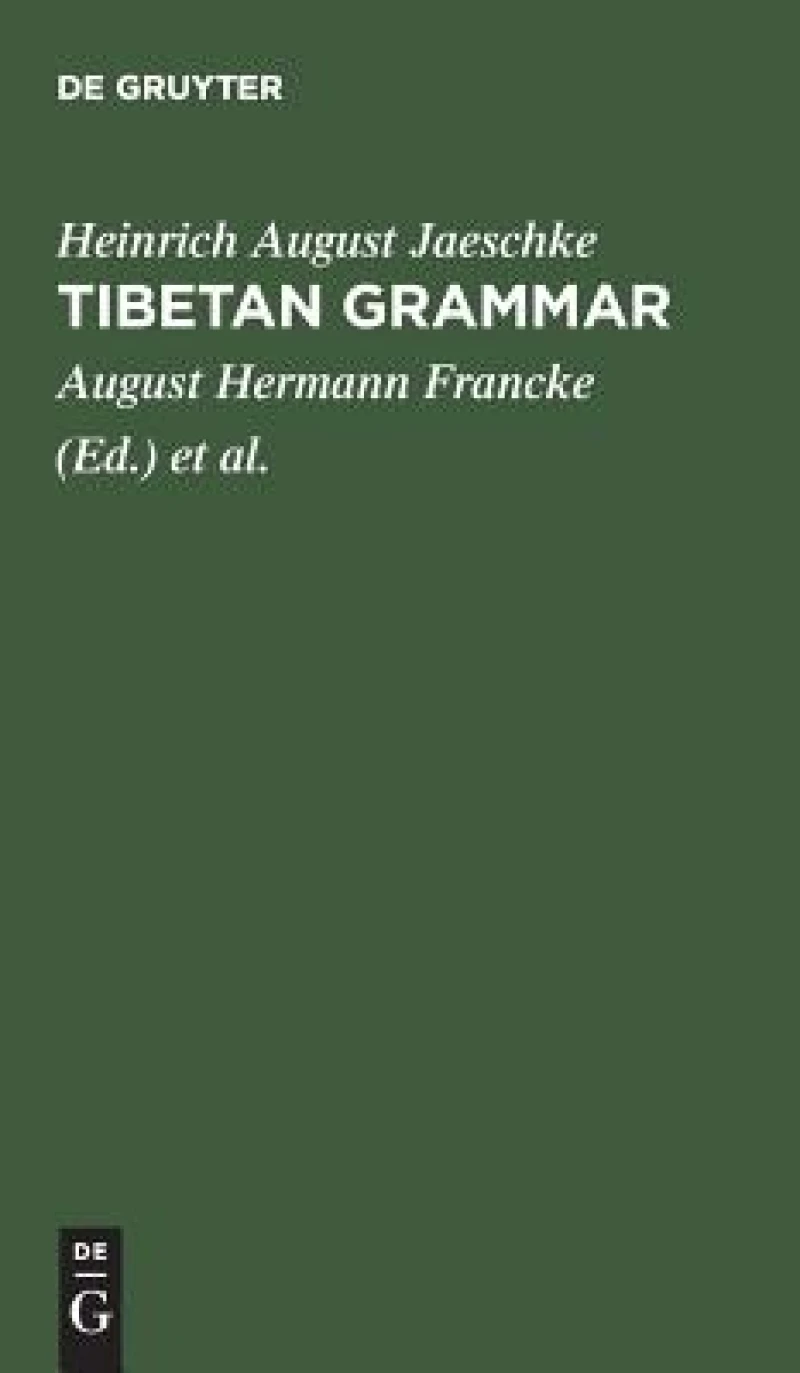 Tibetan Grammar