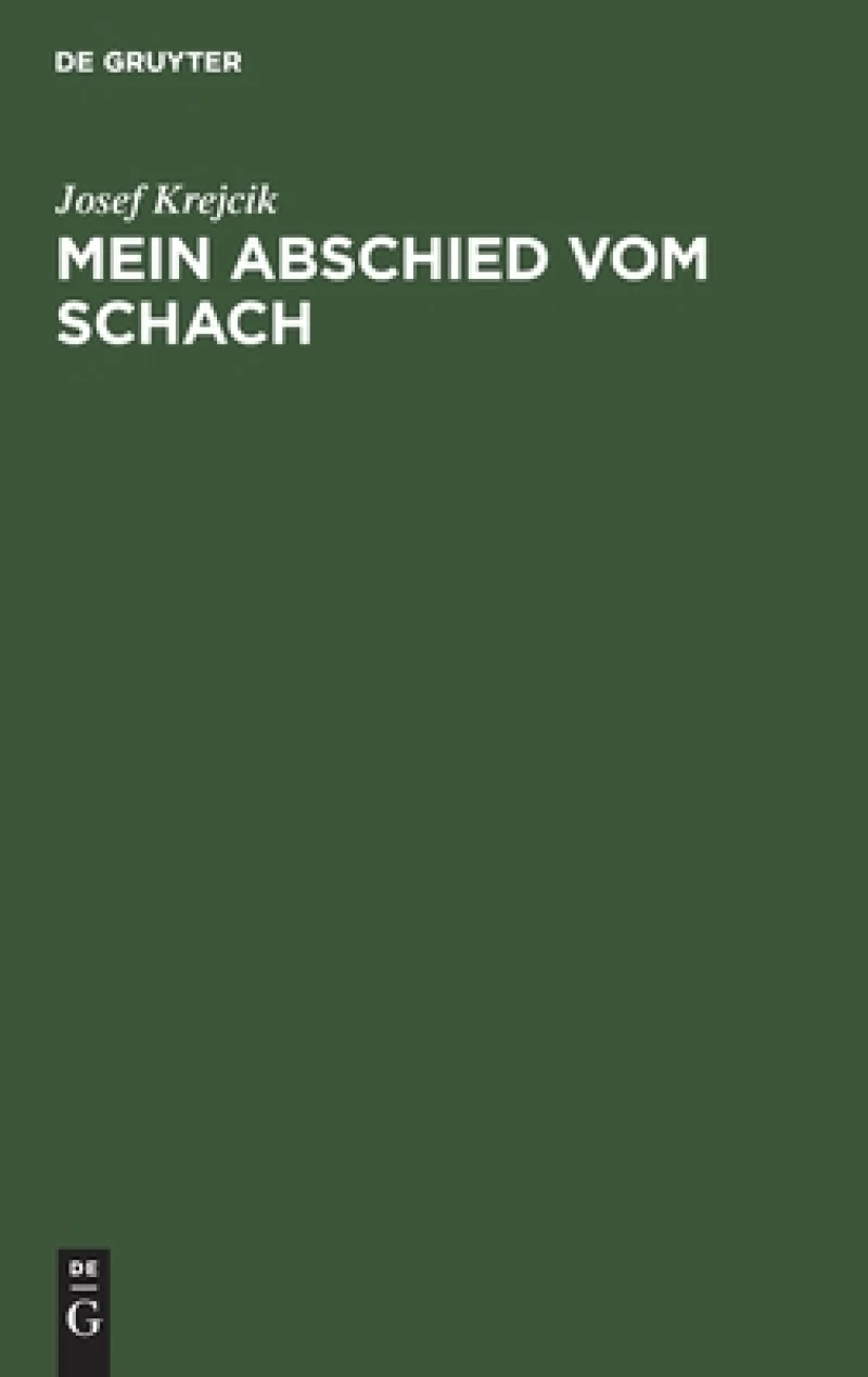 Mein Abschied vom Schach