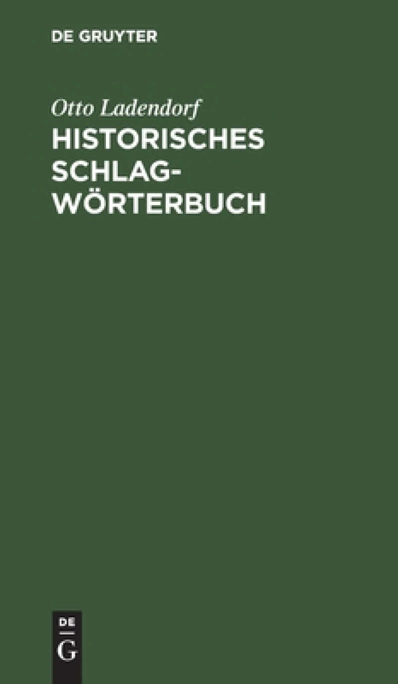 Historisches Schlagwörterbuch