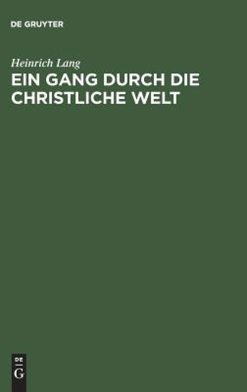 Gang durch die christliche Welt