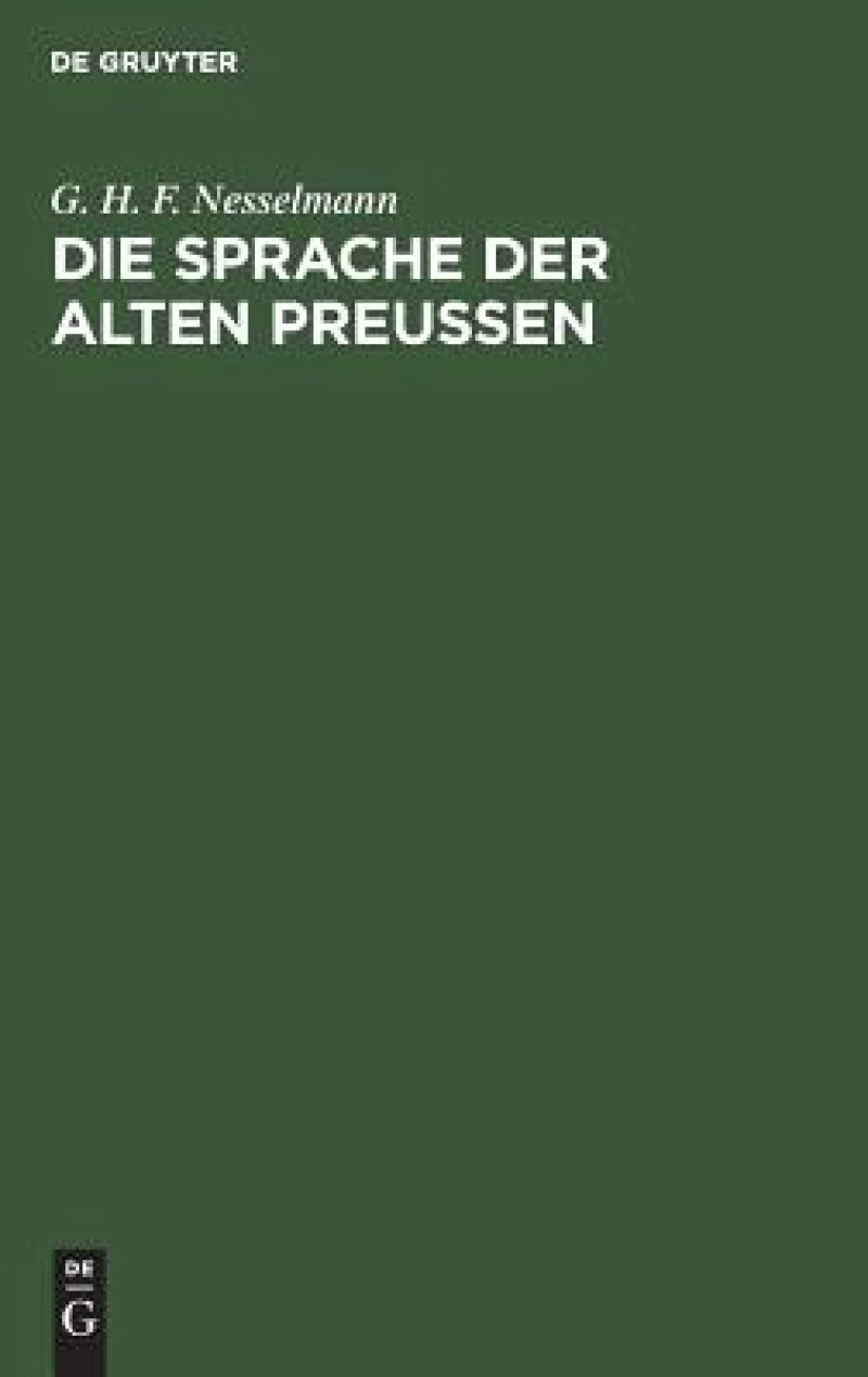 Sprache der alten Preußen