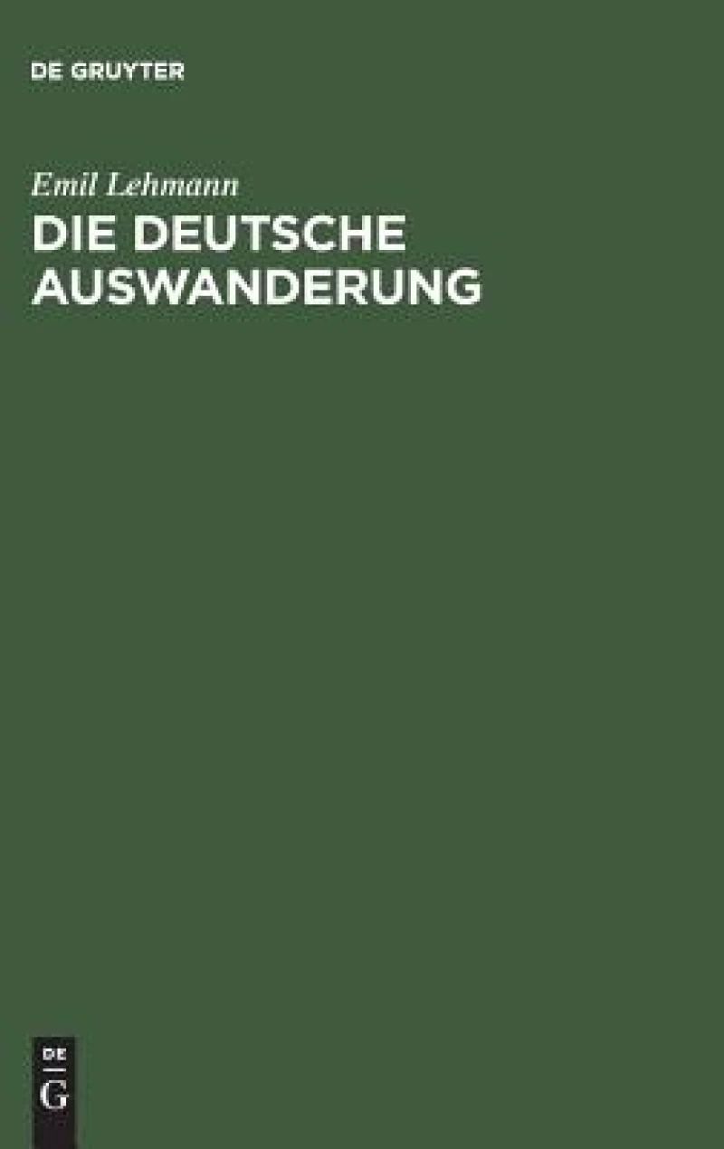 deutsche Auswanderung