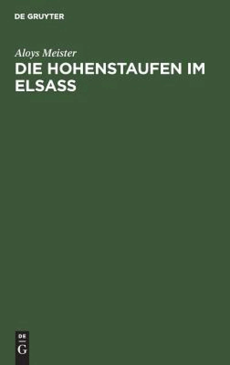 Hohenstaufen im Elsass