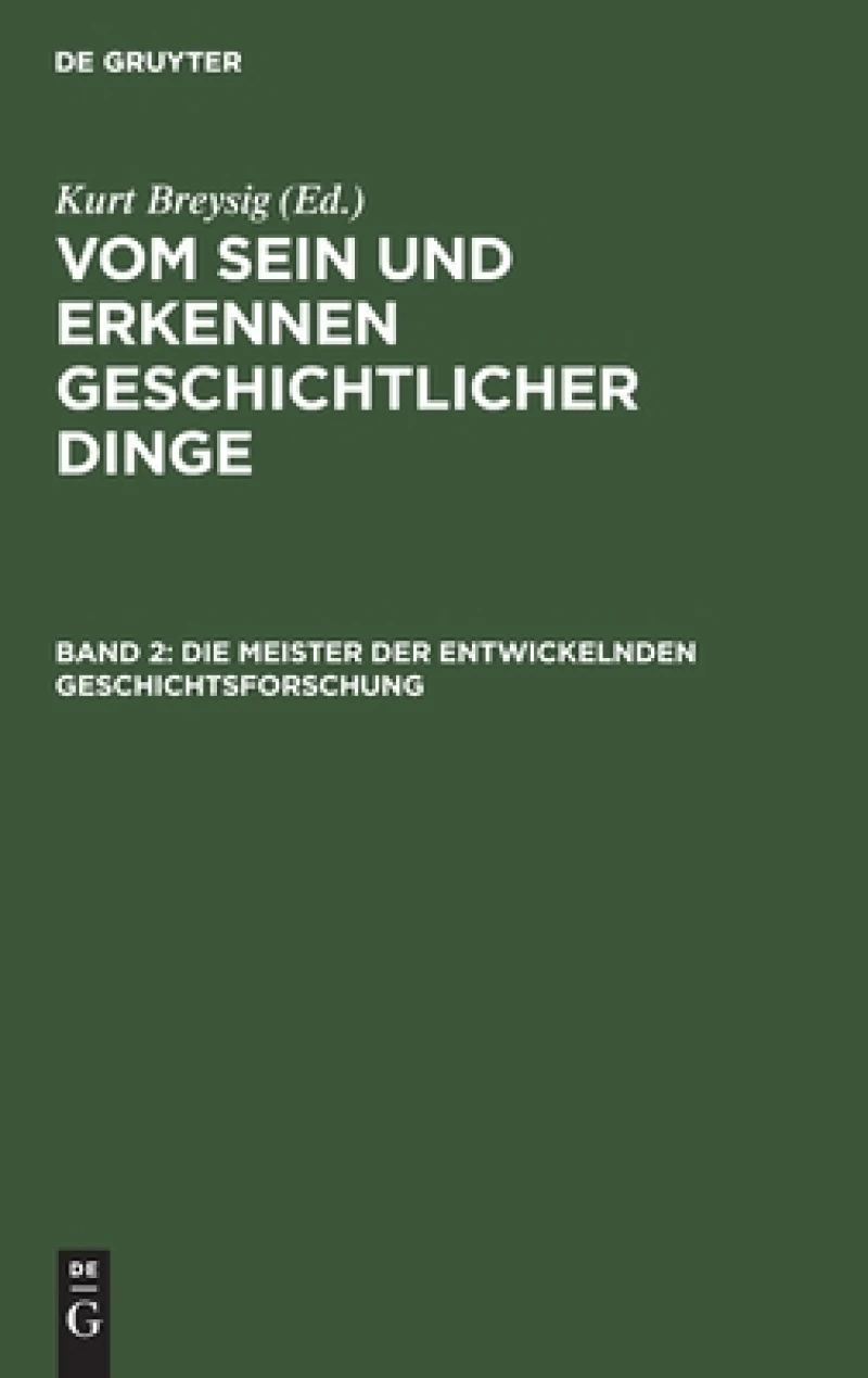 Meister der entwickelnden Geschichtsforschung