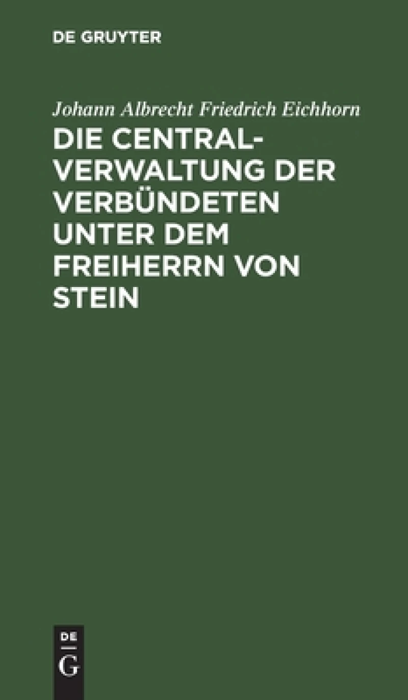 Centralverwaltung der Verbündeten unter dem Freiherrn von Stein