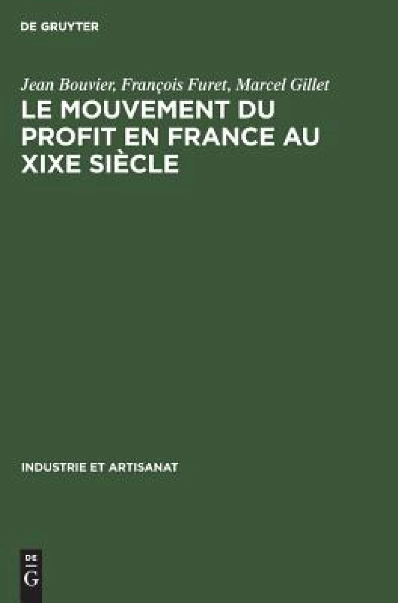 mouvement du profit en France au XIXe siècle