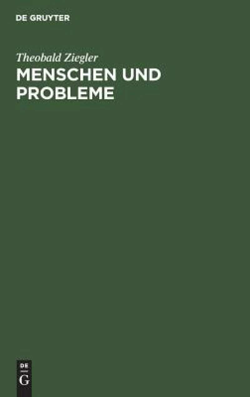 Menschen und Probleme