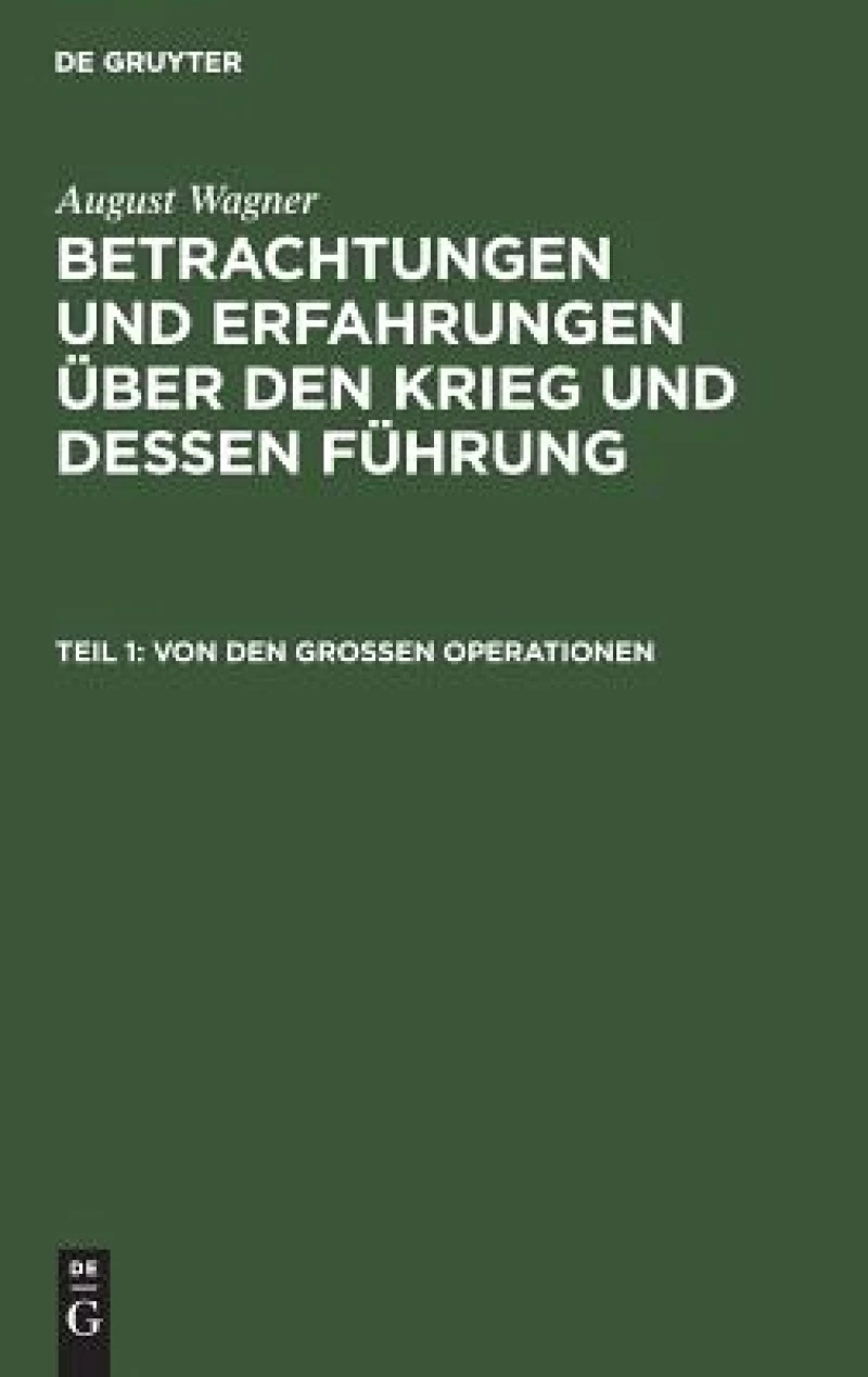 Von den großen Operationen