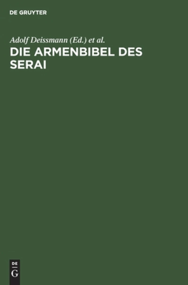 Armenbibel des Serai