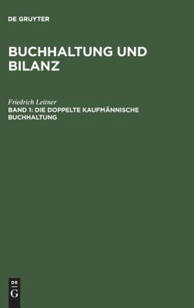 doppelte kaufmännische Buchhaltung