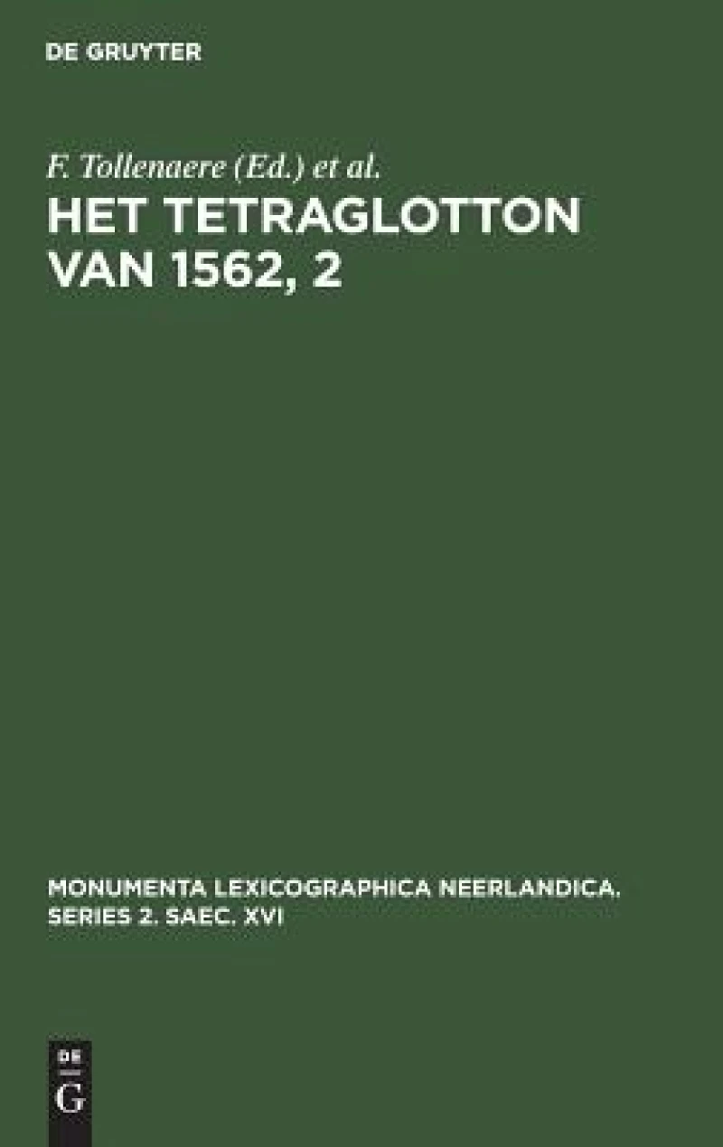 Het Tetraglotton van 1562, 2
