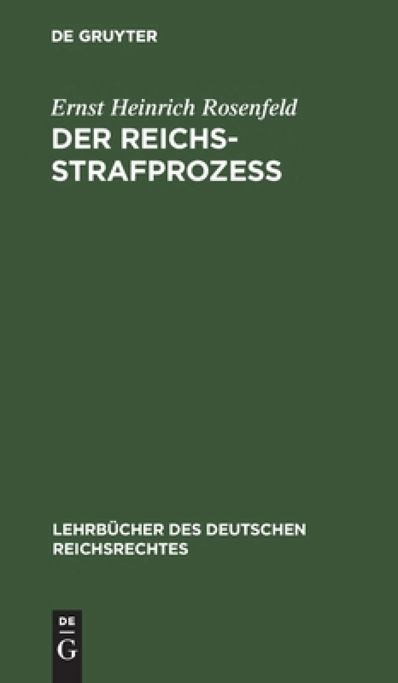 Reichs-Strafprozeß