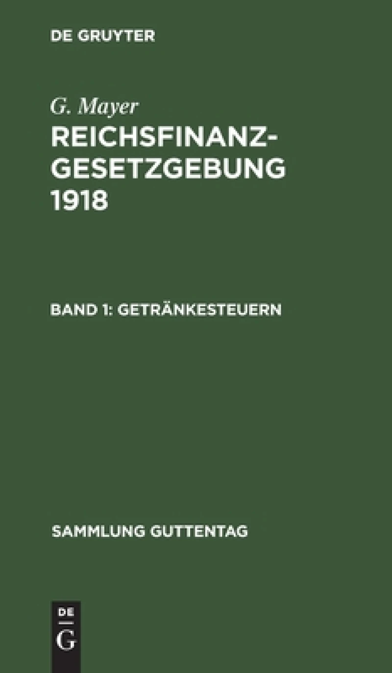 Getränkesteuern
