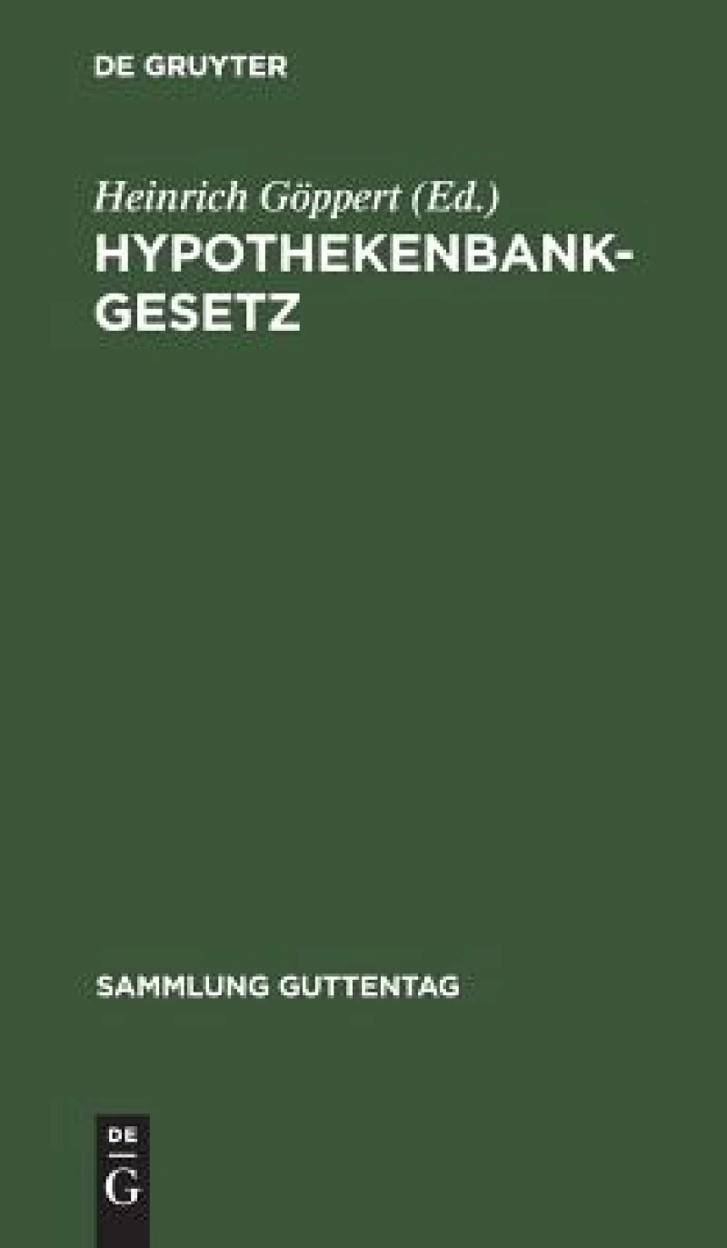 Hypothekenbankgesetz