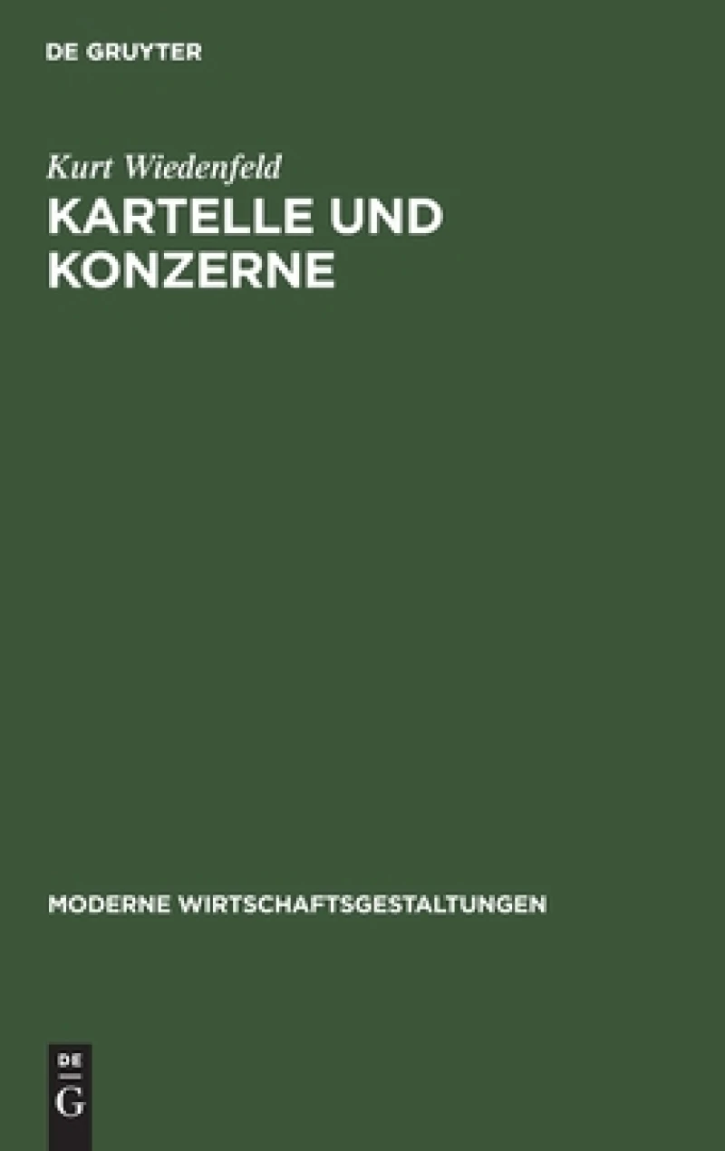 Kartelle und Konzerne
