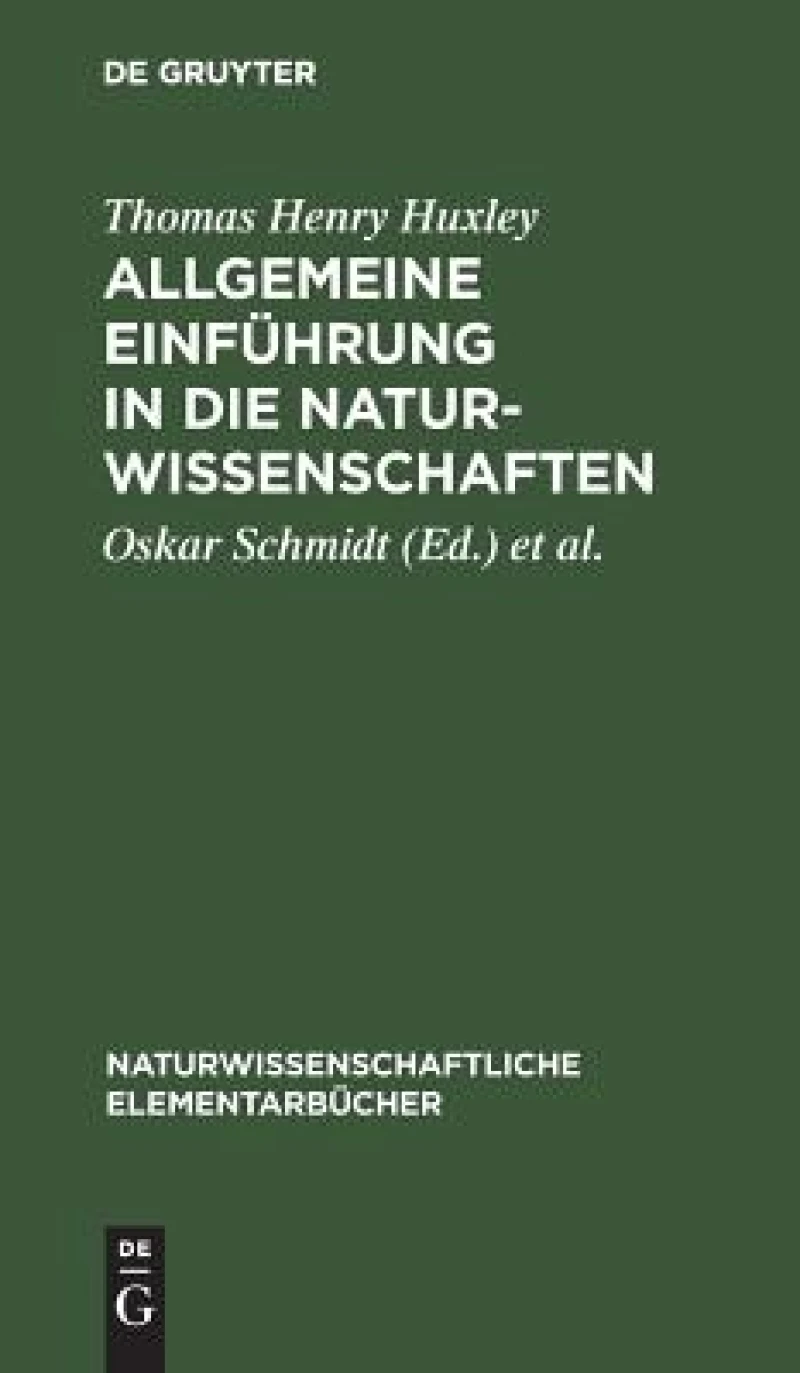 Allgemeine Einführung in die Naturwissenschaften