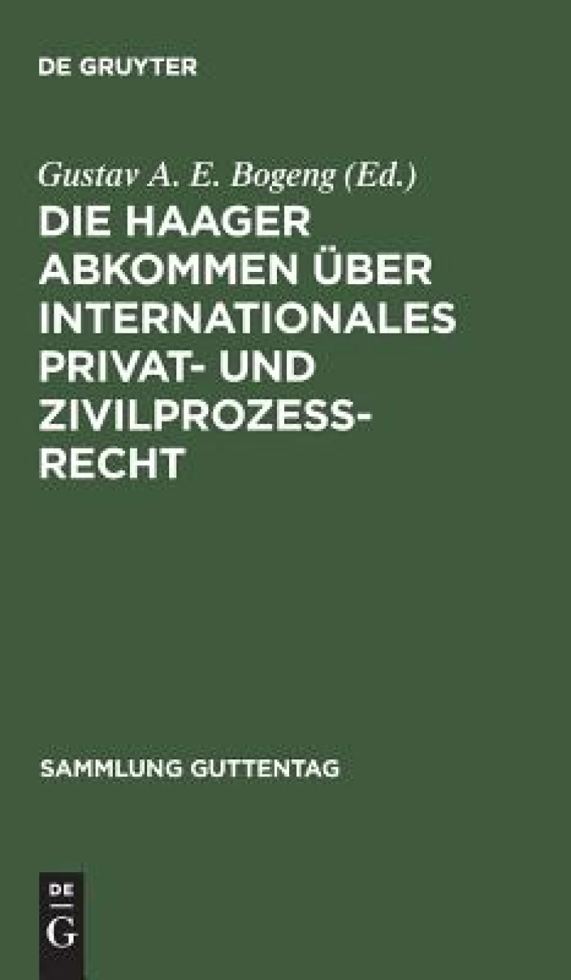 Haager Abkommen über internationales Privat- und Zivilprozeß-Recht