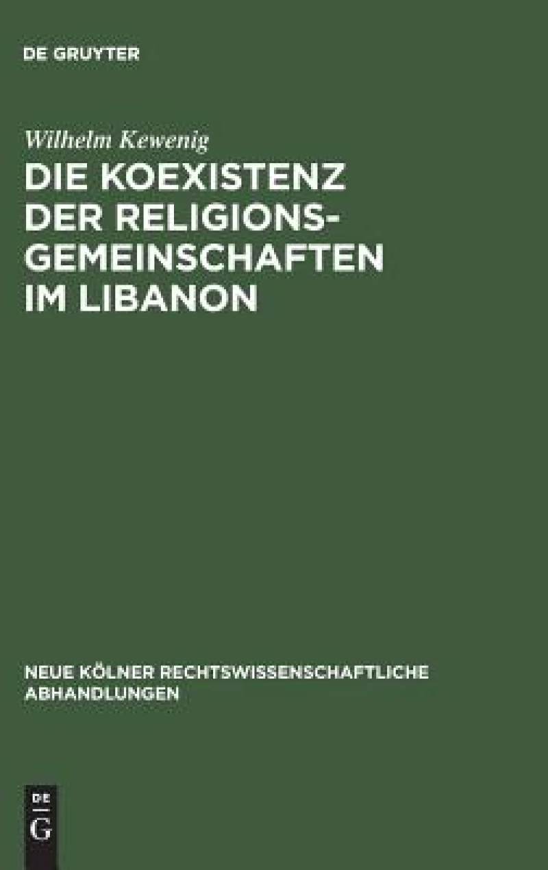 Koexistenz der Religionsgemeinschaften im Libanon