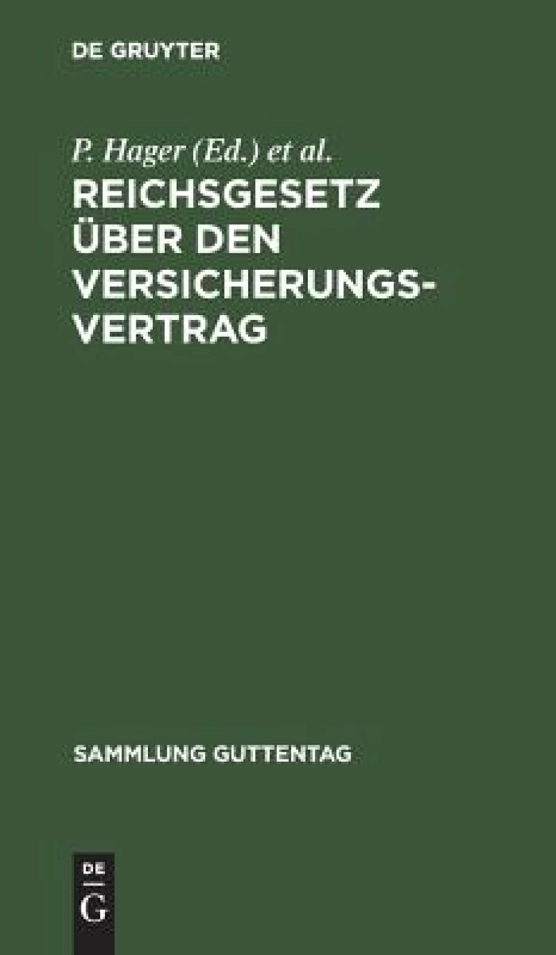 Reichsgesetz über den Versicherungsvertrag