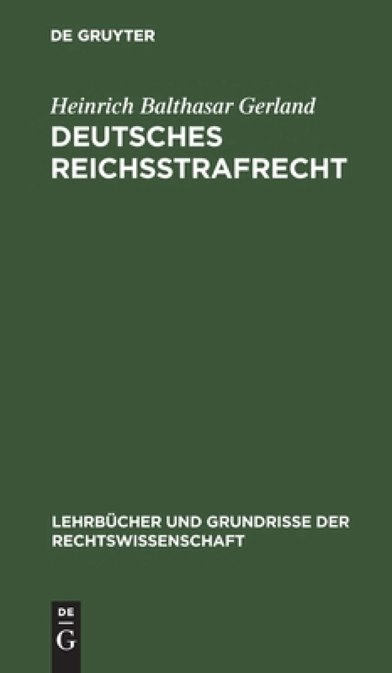 Deutsches Reichsstrafrecht