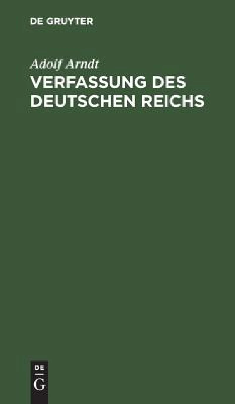 Verfassung des Deutschen Reichs