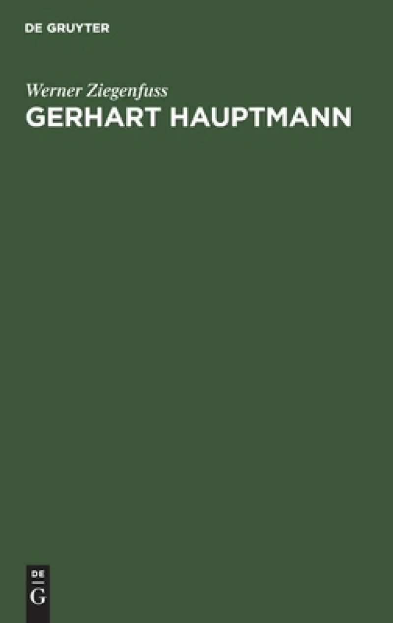 Gerhart Hauptmann