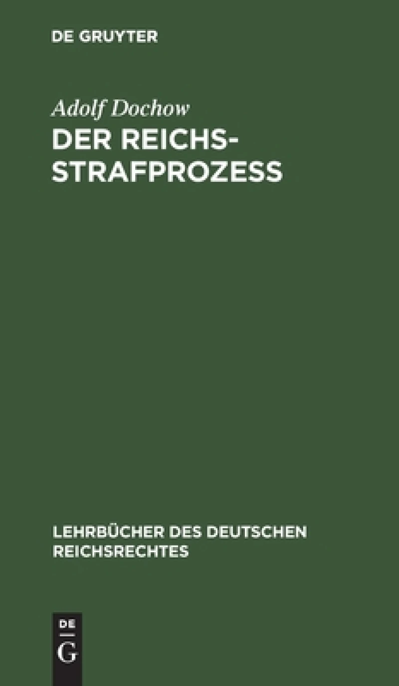 Reichs-Strafprozeß