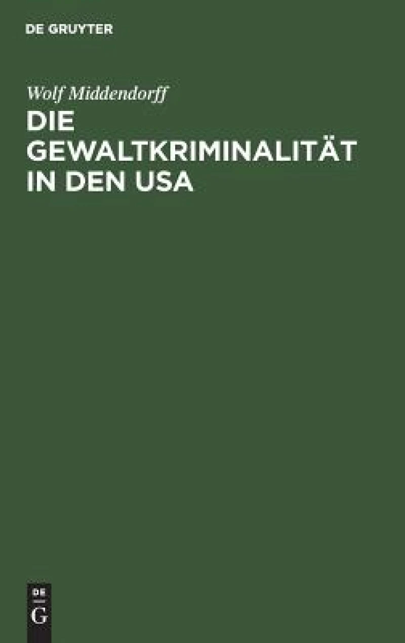 Gewaltkriminalität in den USA