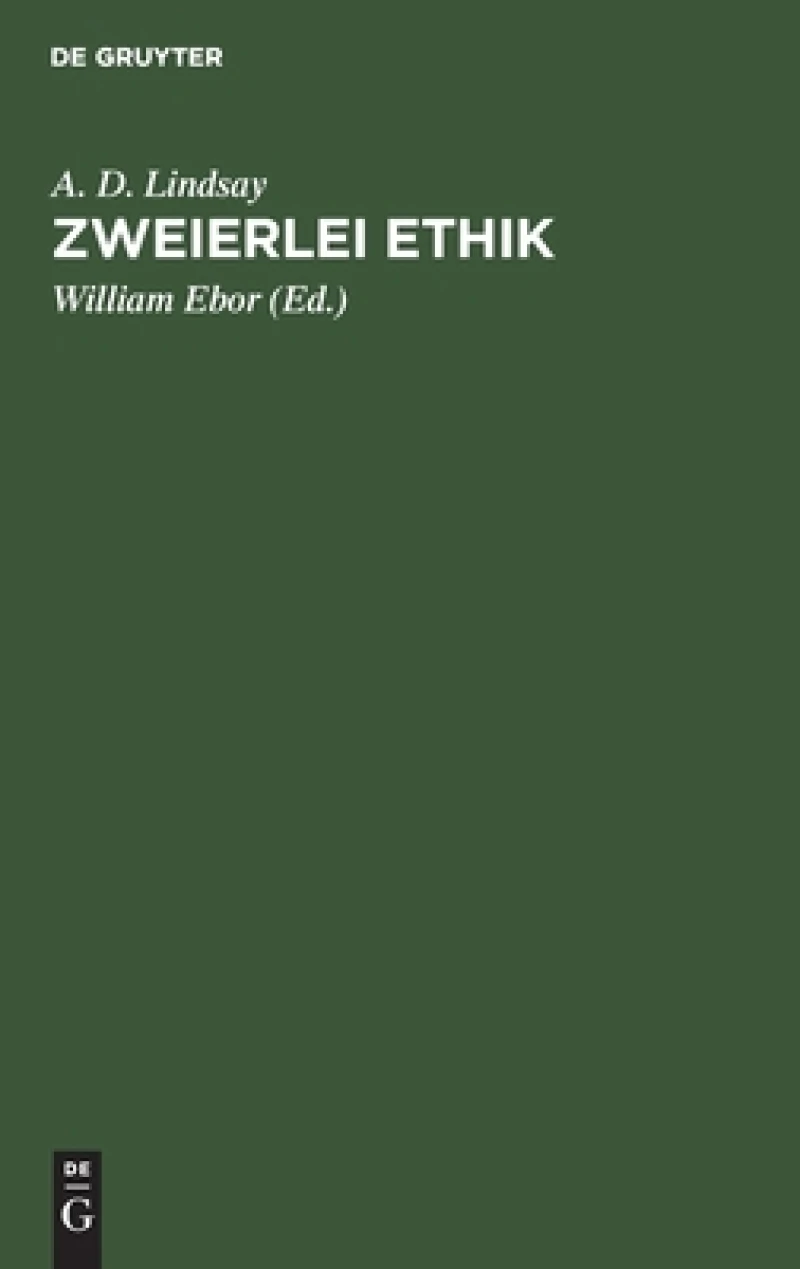 Zweierlei Ethik