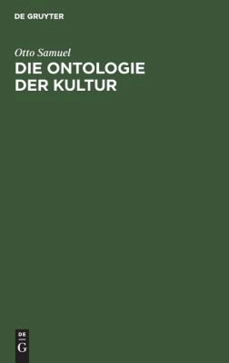 Ontologie der Kultur