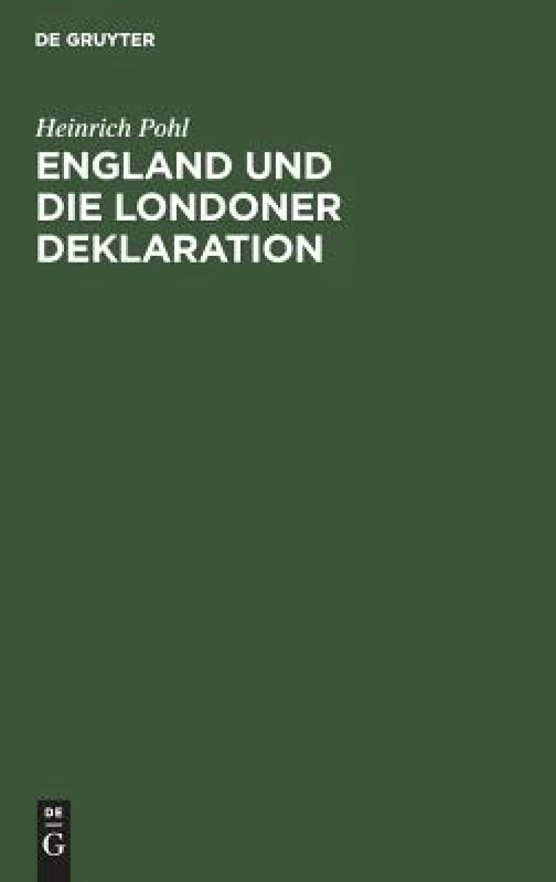 England und die Londoner Deklaration