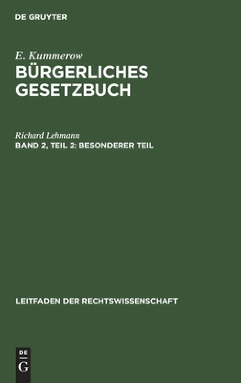 Besonderer Teil