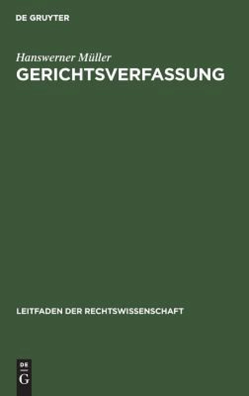 Gerichtsverfassung
