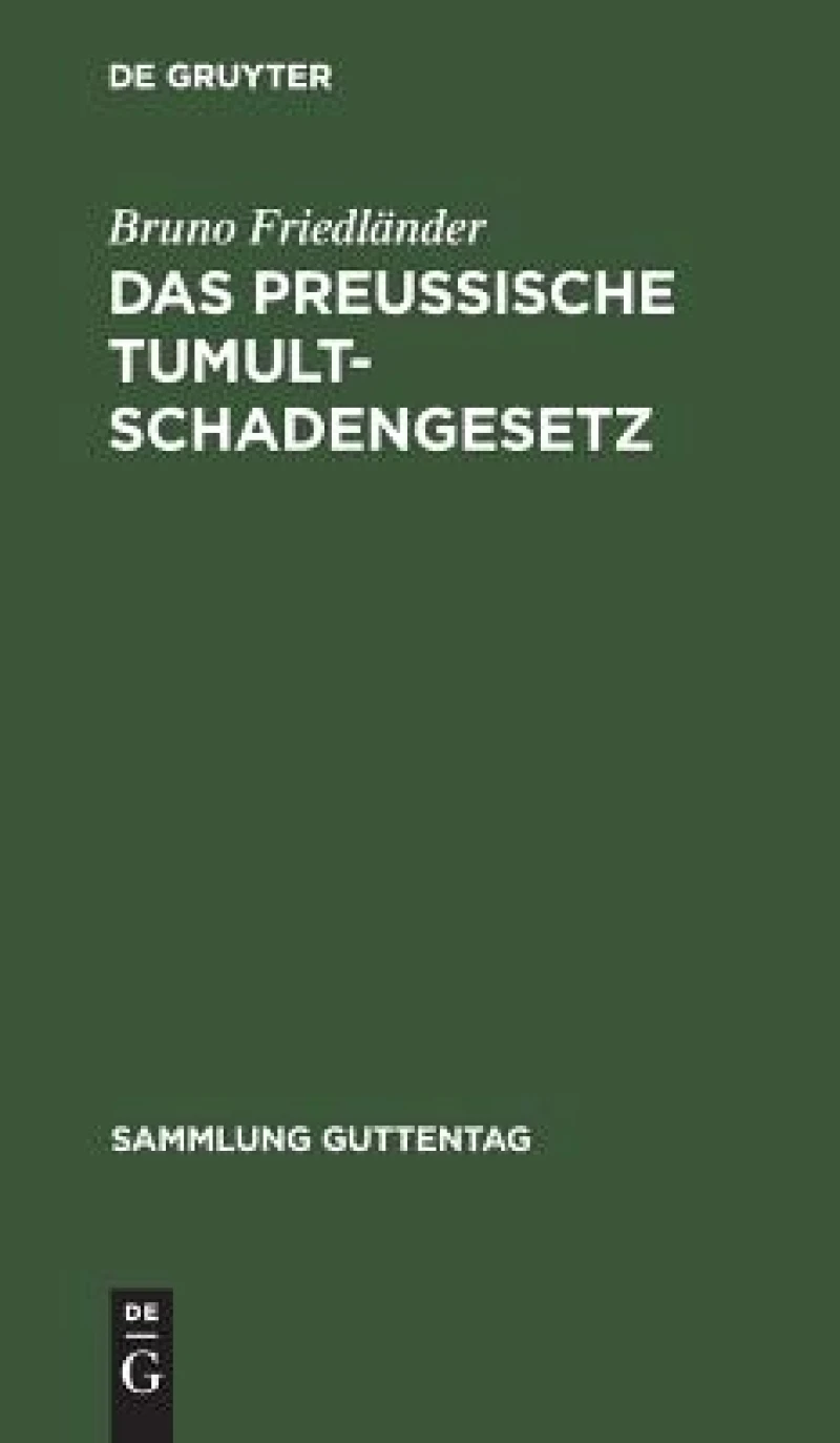 preussische Tumultschadengesetz