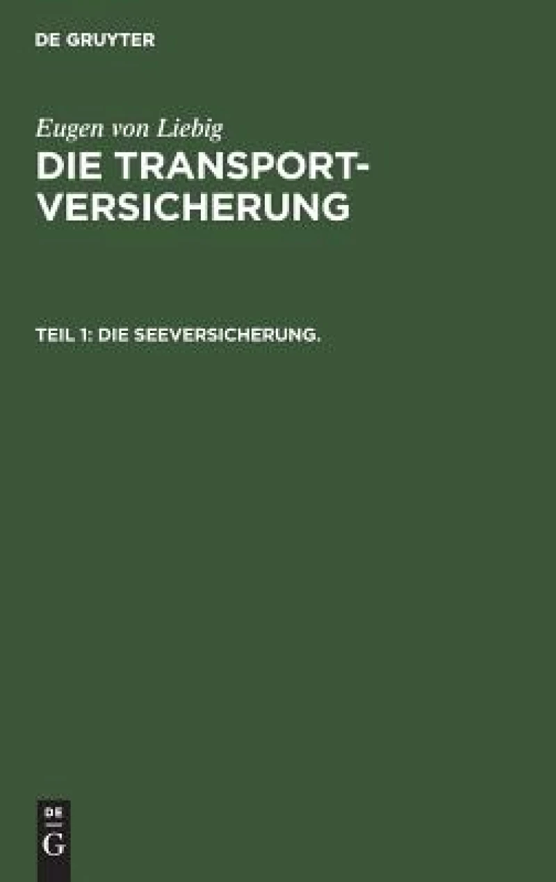 Die Seeversicherung.