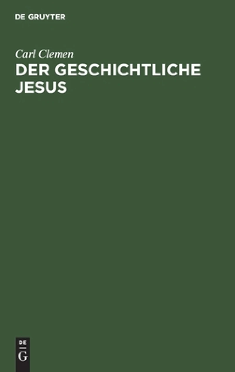 geschichtliche Jesus