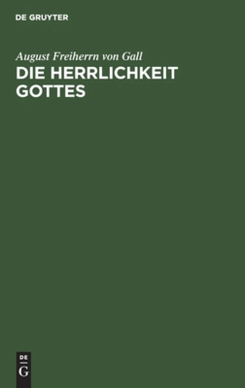 Herrlichkeit Gottes